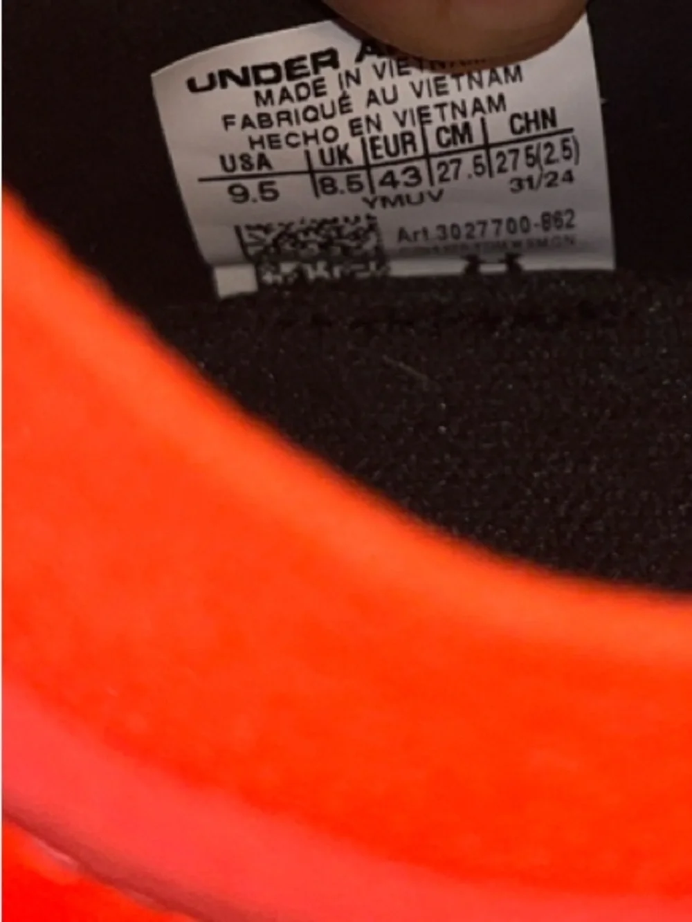 Under Armour Magnetico Orange
